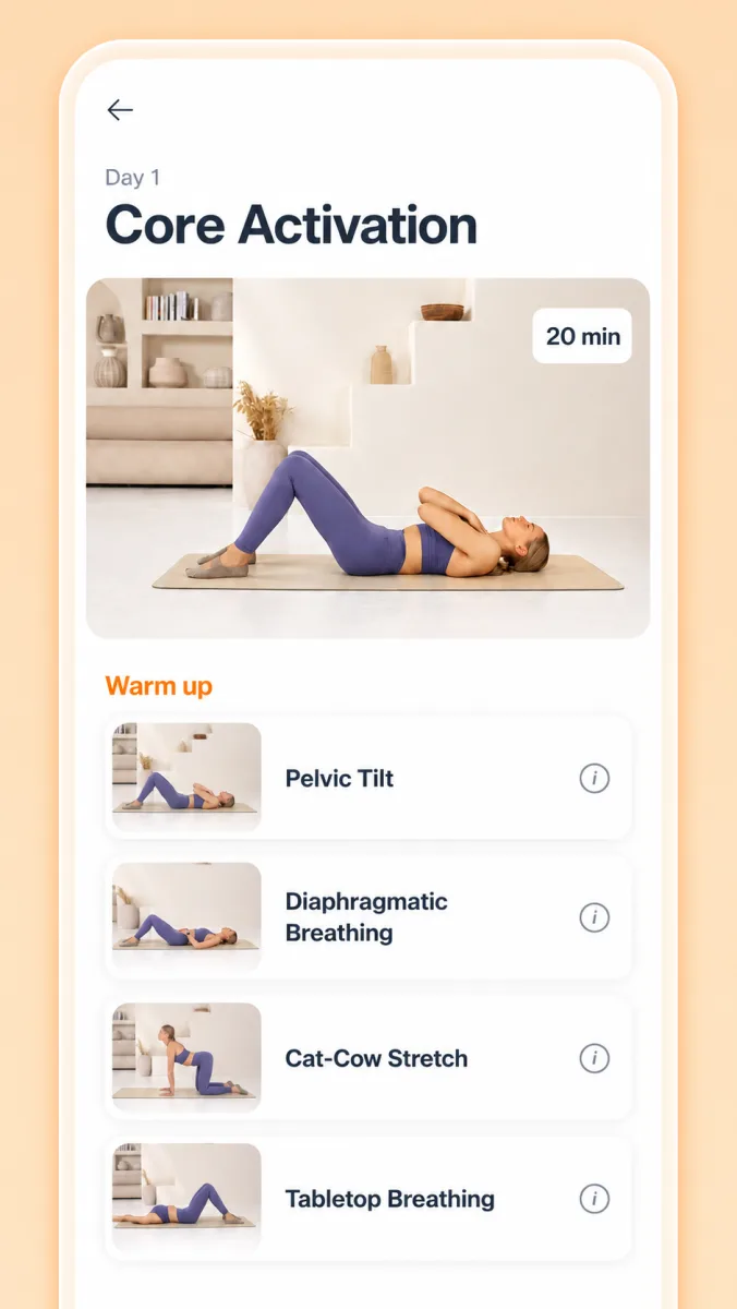 Personalized recommendations in the Shedetics app